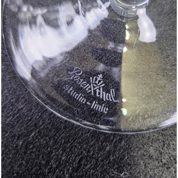 VTG Bjorn Wiinblad Rosenthal Studio Line Crystal Candlestick Set (3) Romance 70s - Picture 5 of 16